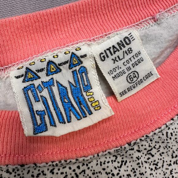 Vintage 1980’s Gitano Sleeveless Surfer Tee Youth XL - Picture 5 of 6